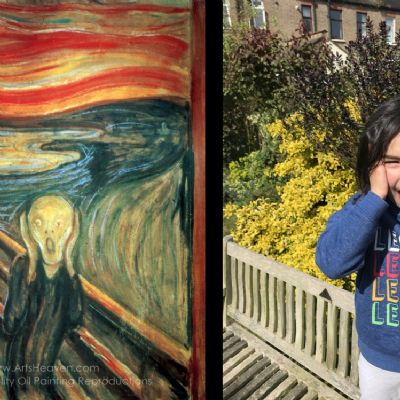 Inara RB - In The Scream by Edvard Munch